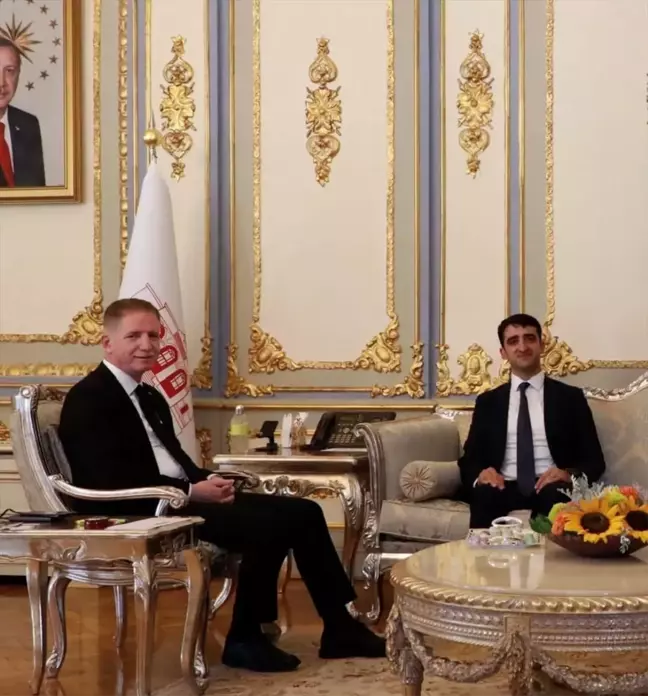 İpsala Kaymakamı İstanbul Valisi'ni ziyaret etti