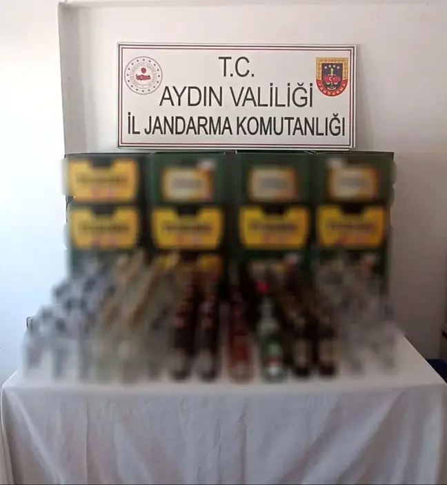 Aydın'da İçki Kaçakçılığına Yönelik Operasyon