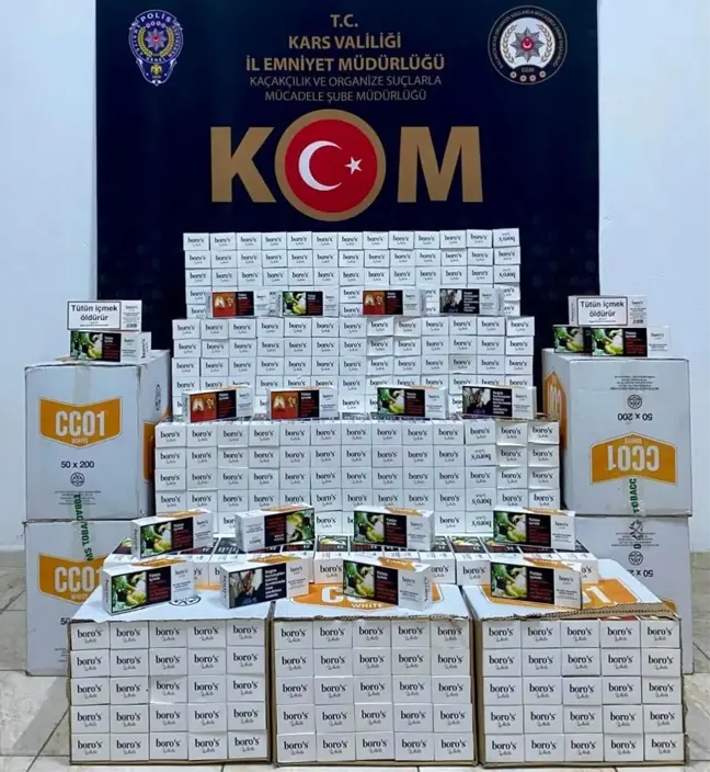 Kars'ta Eşzamanlı Kaçakçılık Operasyonu: 10 Gözaltı