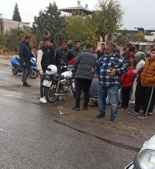 Gaziantep'te Motosiklet Kazası: Sürücü Ağır Yaralı