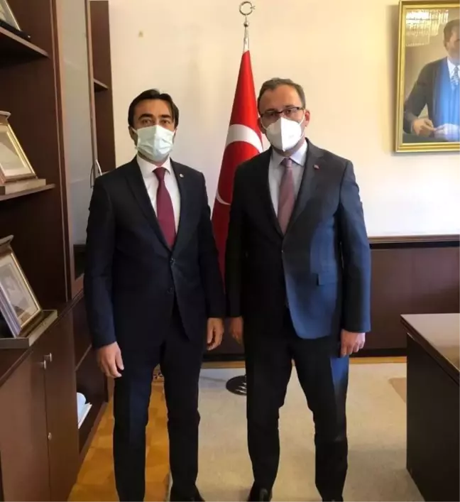 Cizre TSO Başkanı Sevinç, Bakan Kasapoğlu'na kentin spor alanındaki sorunlarını iletti