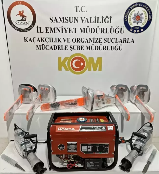 Samsun Atakum'da Kaçakçılık Operasyonu: 1 Gözaltı