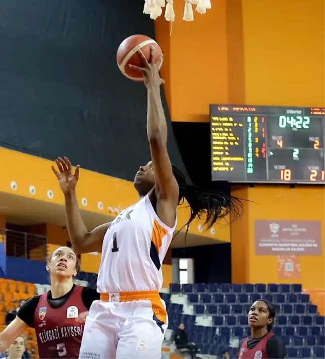 Melikgazi Kayseri Basketbol, ÇBK Mersin'i mağlup etti