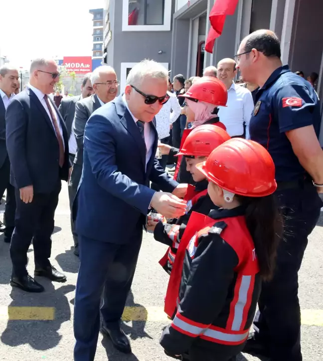 Son dakika gündem: Yeni itfaiye binası hizmete açıldı