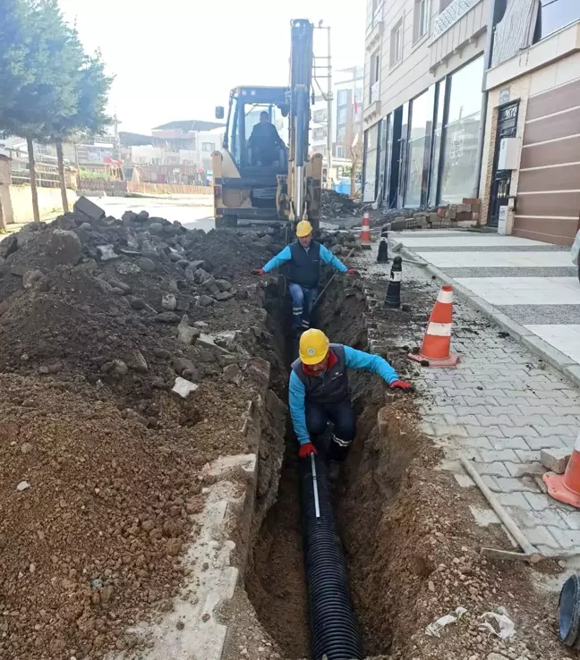 Muradiye Ata Sokak'ta Kanalizasyon Hattı Yenilendi