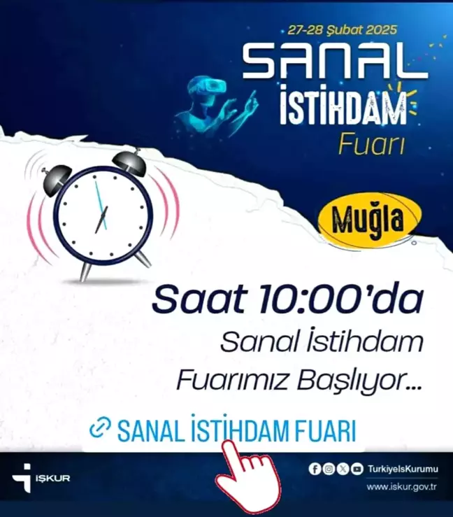 Muğla'da Sanal İstihdam Fuarı Düzenleniyor