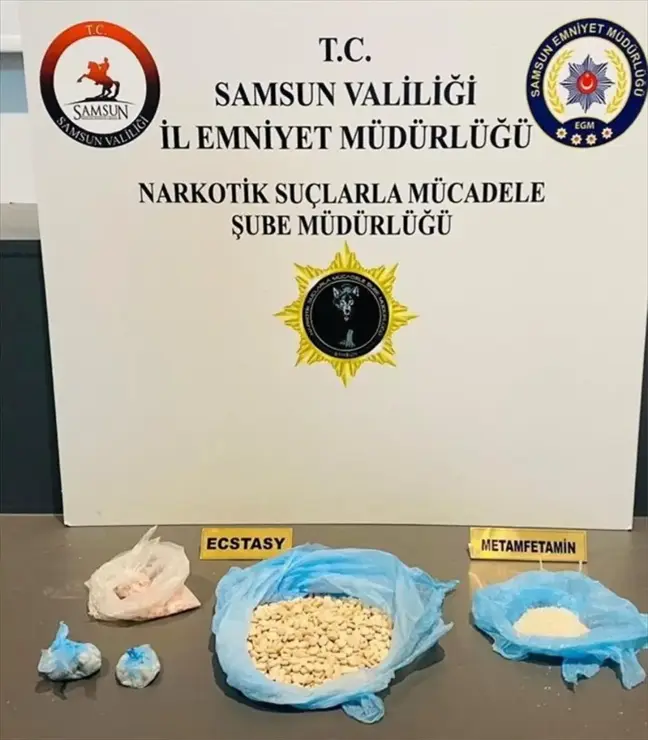 Samsun'da Uyuşturucu Operasyonu: 4 Zanlı Gözaltında