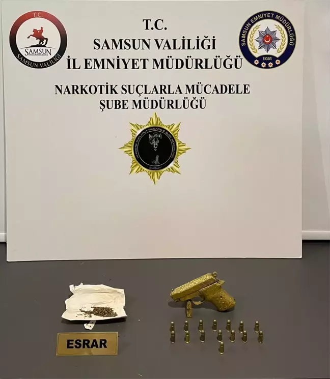 Samsun'da Narkotik Operasyonu: 5 Gözaltı