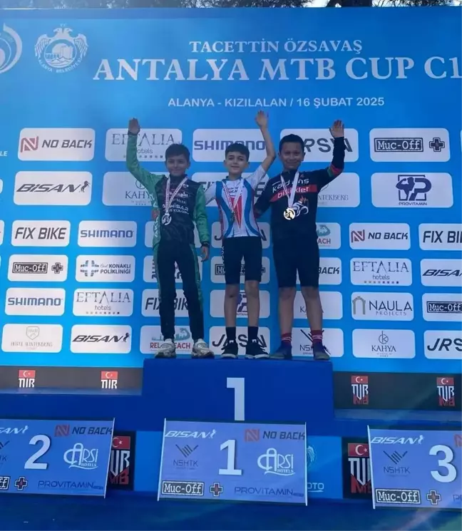 Kocaeli Gençlik ve Spor Kulübü, Antalya Mtb Cup'ta Derece Elde Etti