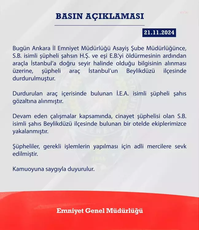 Boşanma Aşamasındaki Eşini ve Sevgilisini Öldürdü