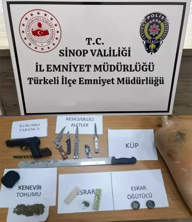 Sinop'ta Uyuşturucu Operasyonu: 2 Gözaltı