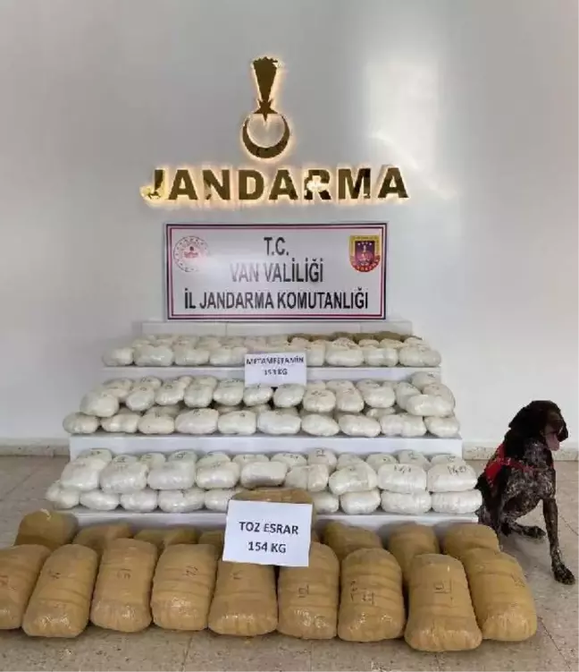 Van haber... Van'da 307 kilo uyuşturucu madde ele geçirildi