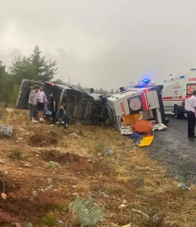 Muğla'da meydana gelen trafik kazalarında 1 kişi öldü, 14 kişi yaralandı