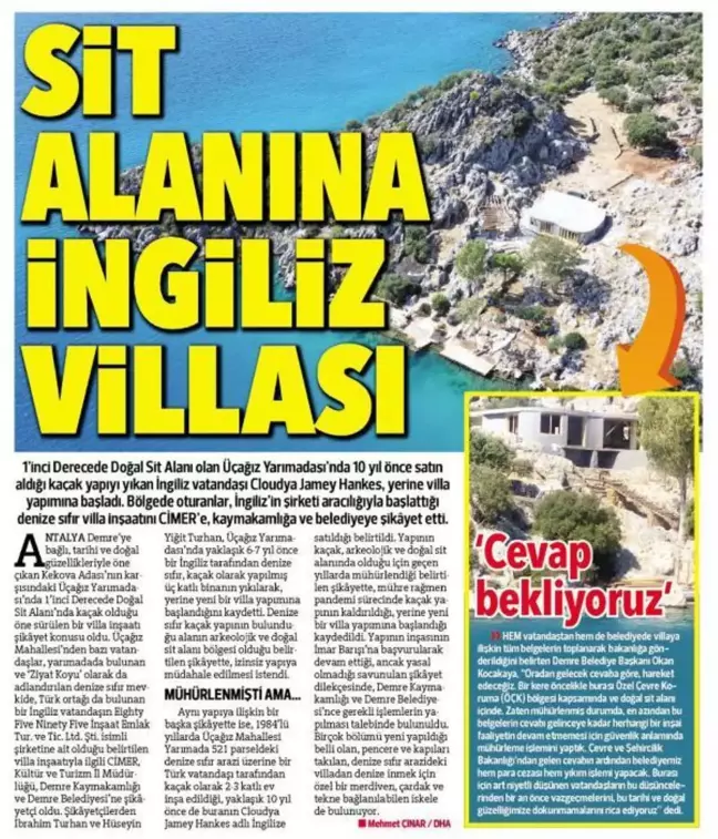 DHA muhabirine 'Altın Kalem' ödülü