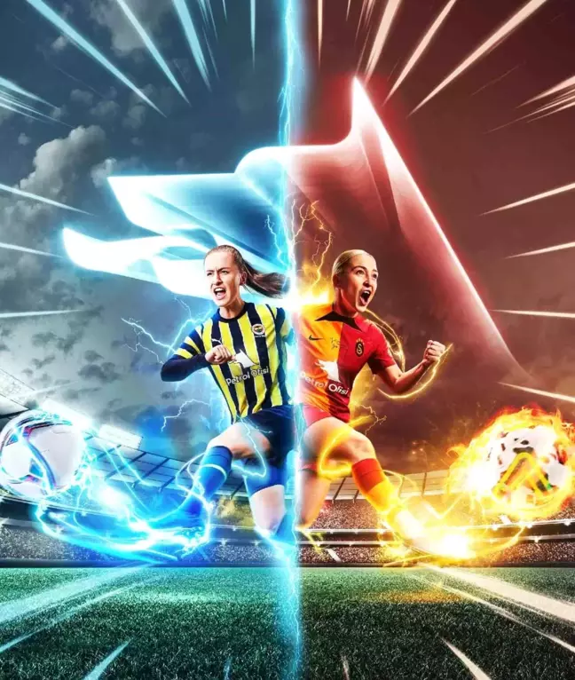 Galatasaray ve Fenerbahçe Kadın Futbol Takımları Karşı Karşıya Geliyor