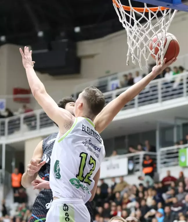 Yukatel Merkezefendi Belediyesi Basket, Aliağa Petkimspor'u 95-85 Yendi