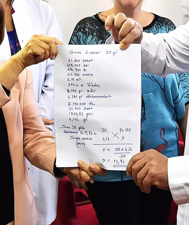 30 Yıllık Sigara, 4 Kilo 380 Gram Zifire Bedel