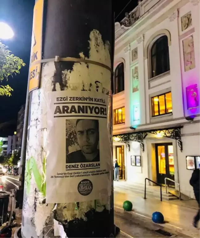 Ezgi'nin katilinin bulunması için 17 şehirde duvar ve direklere afişler yapıştırıldı