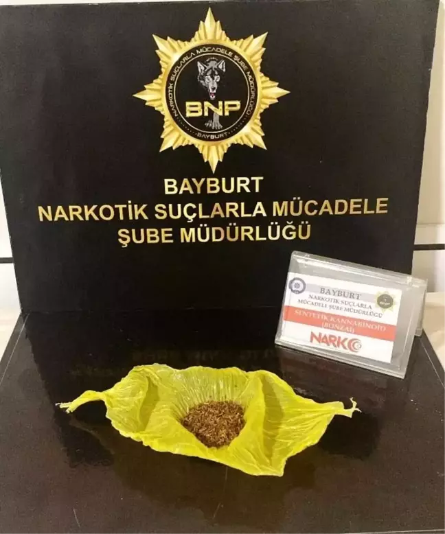 Bayburt'ta Uyuşturucu Operasyonu: Şüpheli Yakalandı