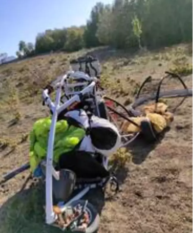 Son dakika haberi | İşte teröristlerin Amanoslar'a geldiği paramotor