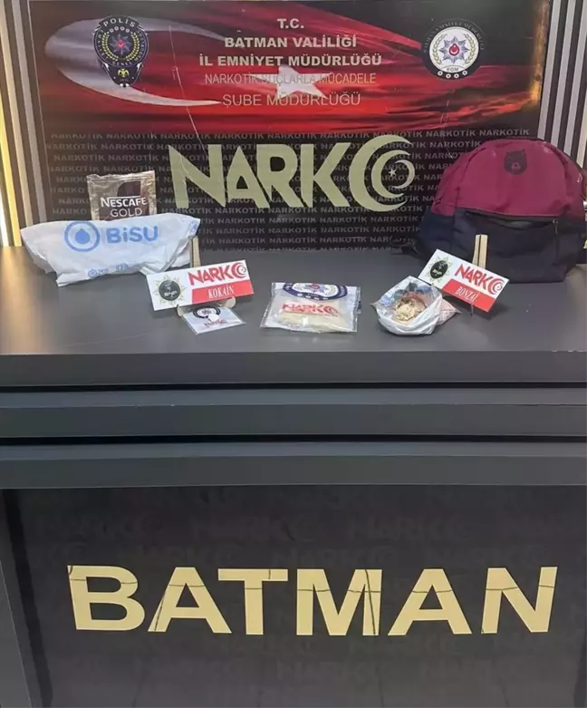 Batman'da uyuşturucu ticareti yapan 3 şüpheli yakalandı