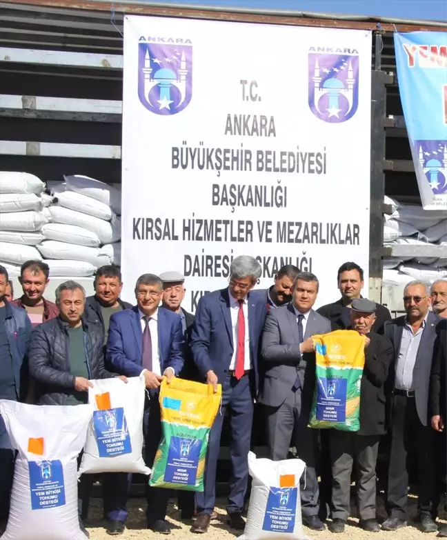 İlçe Tarım ve Orman Müdürlüğünden Çiftçilere Tohum Desteği