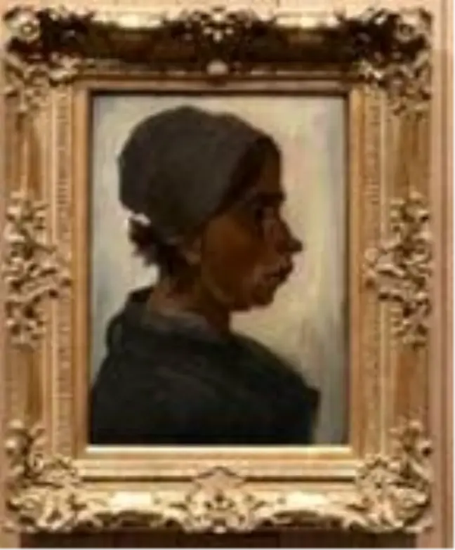 Van Gogh'un 'Kadın Başı' tablosu 1,6 milyon Euro'ya satıldı