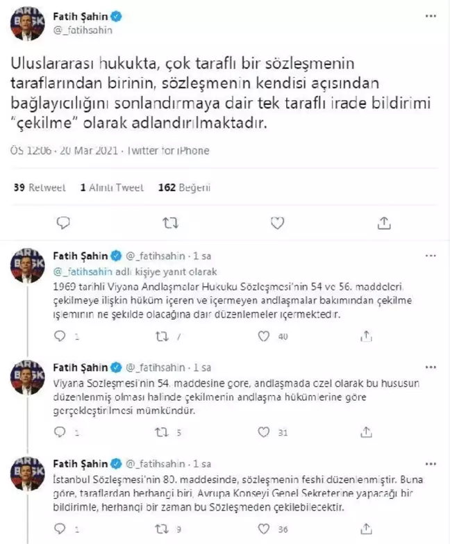 Son dakika haberleri | AK Parti'li Şahin'den, 'İstanbul Sözleşmesi' açıklaması