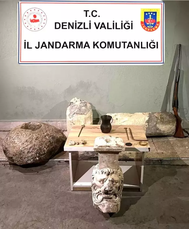 Denizli'de Tarihi Eser Kaçakçılığı Operasyonu