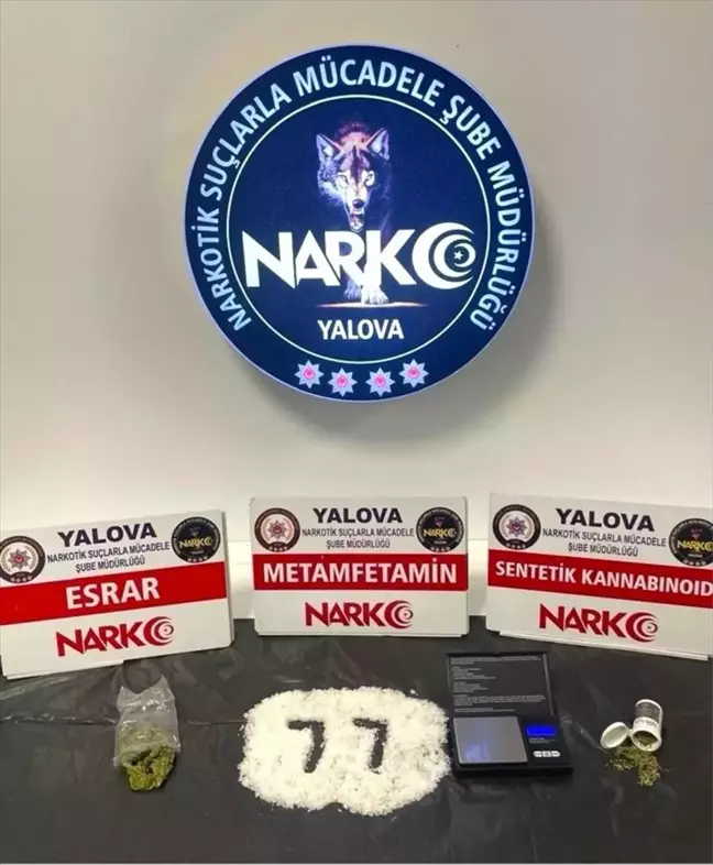 Yalova'da Uyuşturucu Operasyonu: 4 Şüpheli Tutuklandı
