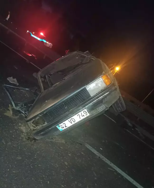 Son dakika haberi! Akşehir'deki trafik kazasında iki kişi yaralandı