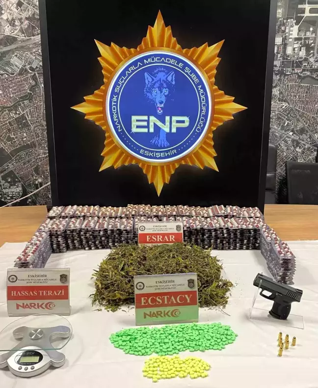 Eskişehir'de Uyuşturucu Operasyonu: 2 Tutuklama