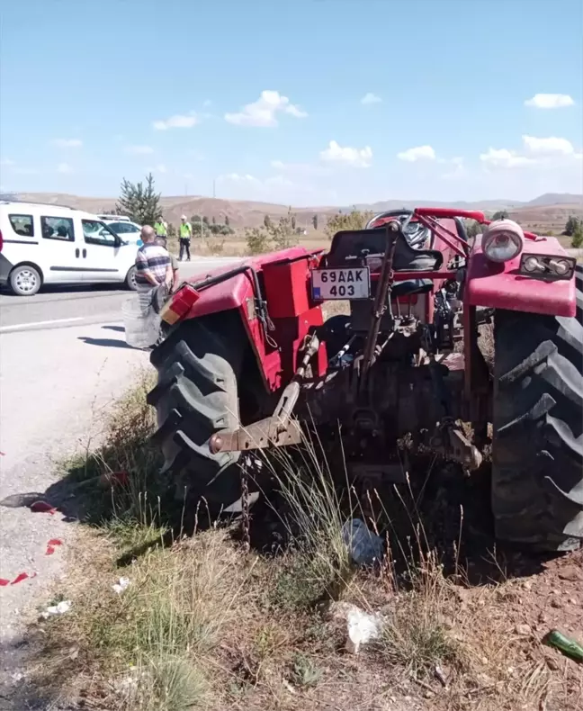 Bayburt'ta trafik kazasında bir kişi hayatını kaybetti