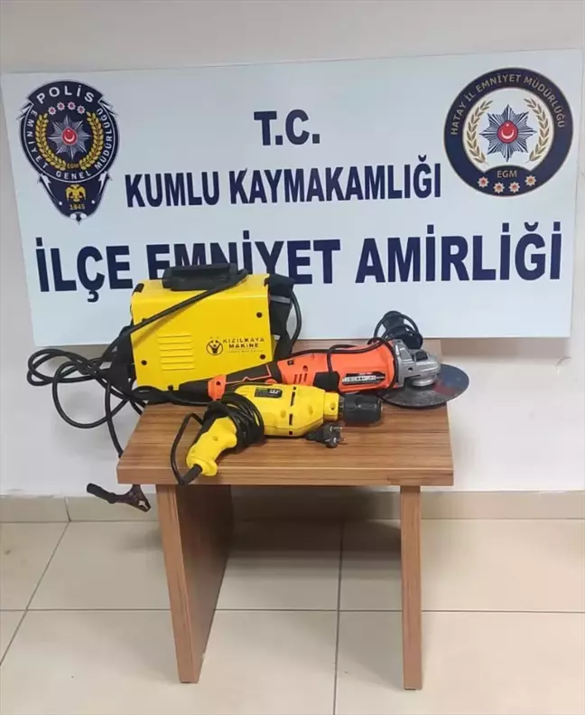 Hatay'da iş yerinden hırsızlık yapan şüpheli tutuklandı