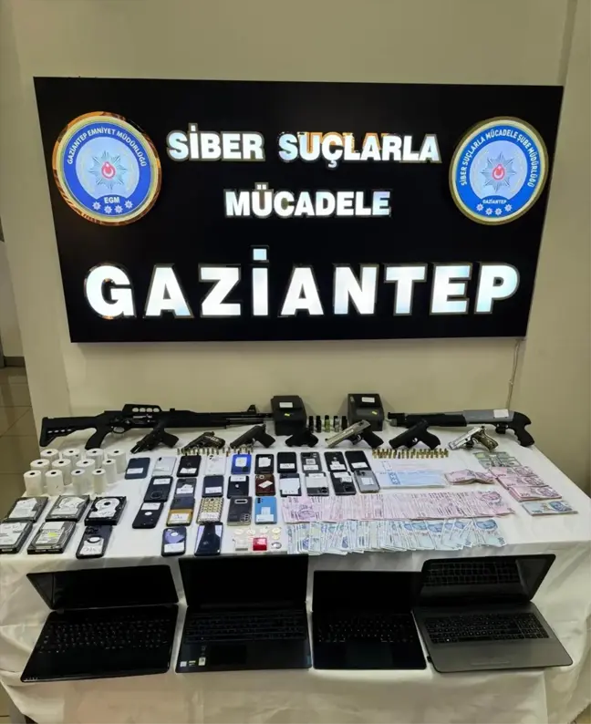 Gaziantep'te Bahis ve Şans Oyunları Operasyonunda 12 Şüpheli Tutuklandı