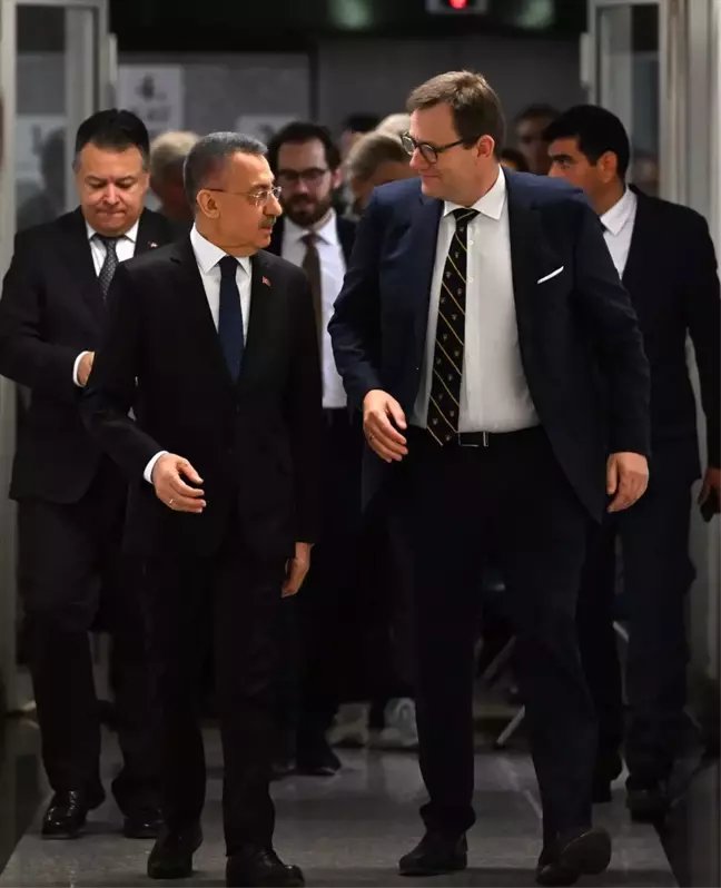 TBMM Dışişleri Komisyonu Başkanı Fuat Oktay, Danimarka heyetiyle görüştü