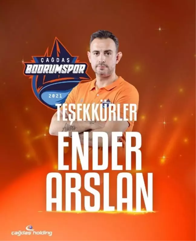 Çağdaş Bodrum Spor'da Antrenör Ender Arslan ile Yollar Ayrıldı, Kaptan Hakan Yapar Ankaragücü'ne Transfer Oldu