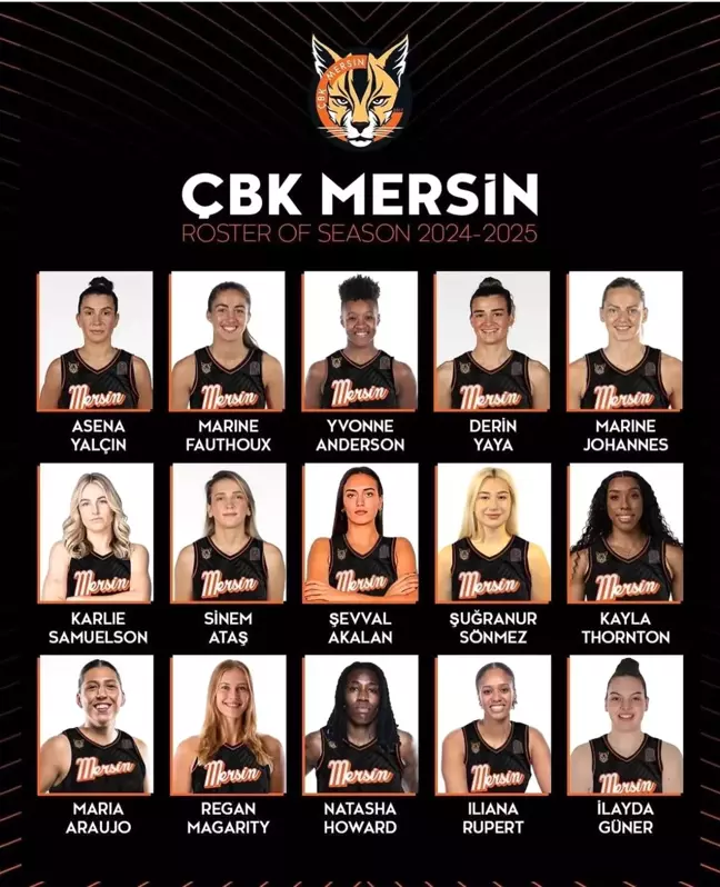 ÇBK Mersin, 4 yabancı basketbolcuyu transfer etti