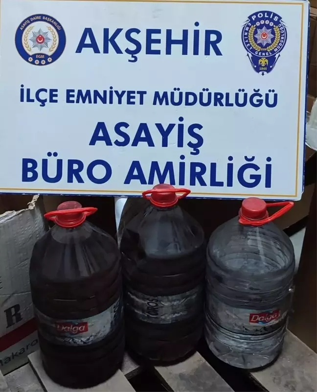 Konya'da Yılbaşı Öncesi Sahte İçki Operasyonu: 15 Litre Ele Geçirildi