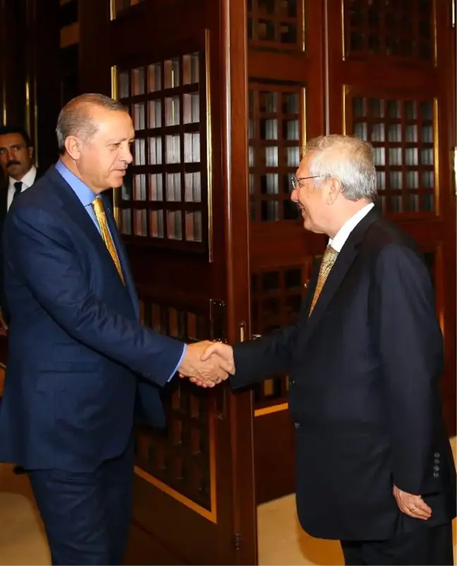 Avrupa Şampiyonu Fenerbahçe'den Cumhurbaşkanı Erdoğan'a Ziyaret