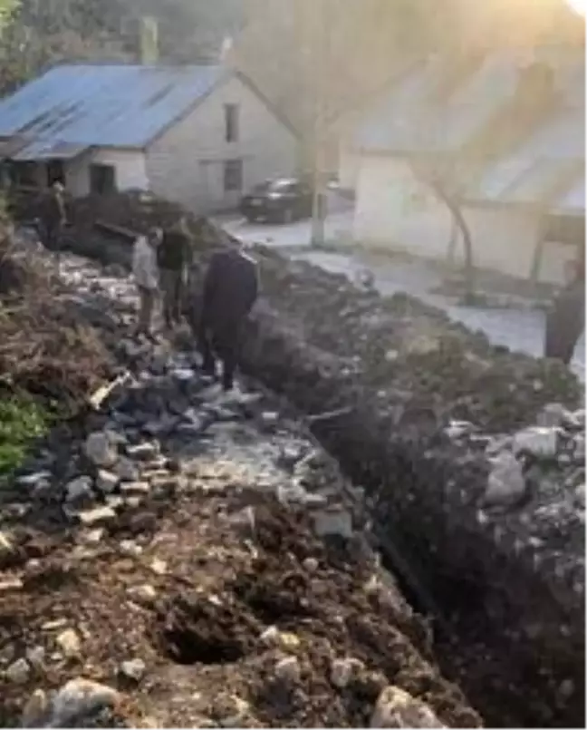 Çukurca Belediyesinden altyapı çalışması