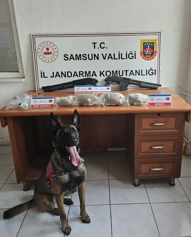 Samsun'da Uyuşturucu Operasyonu: 3 Kilogram Sentetik Uyuşturucu Ele Geçirildi