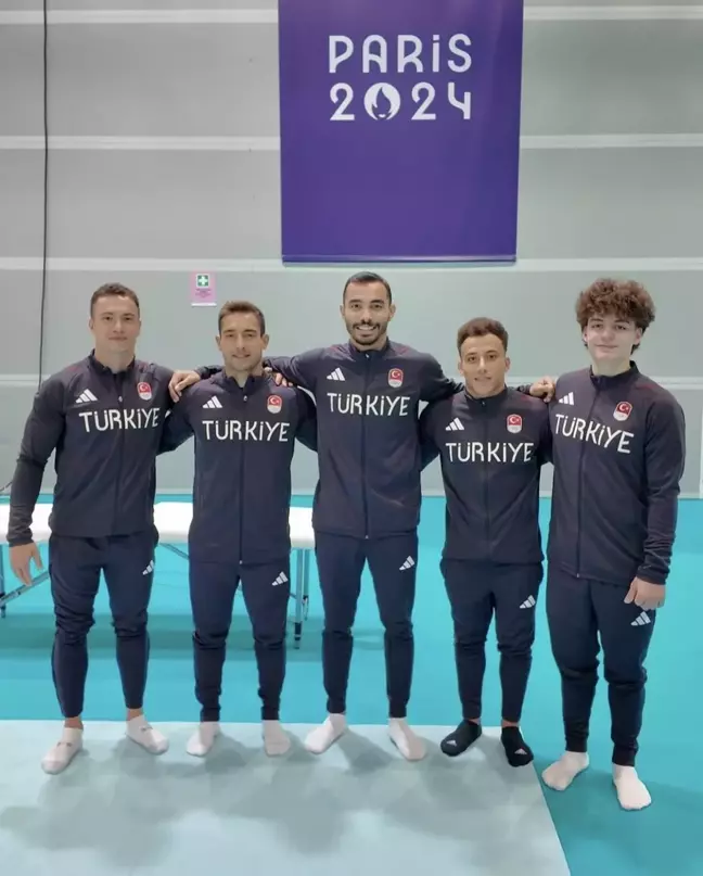 İzmirli Erkekler Artistik Cimnastik Milli Takımı Paris 2024 Olimpiyatları'nda Madalya Arayacak