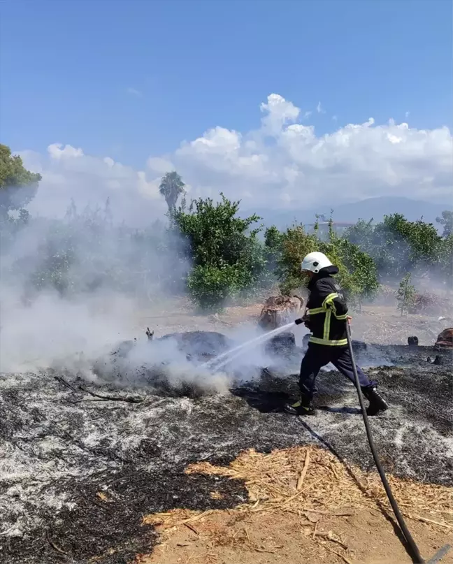 Hatay'ın Arsuz ilçesindeki yangınlar söndürüldü