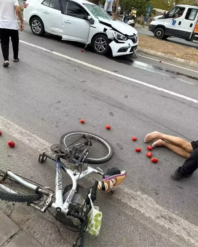 Kuşadası'nda Bisikletli Yaşlı Adam Otomobilin Çarpması Sonucu Hayatını Kaybetti