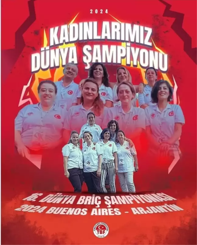 Türkiye Kadın Milli Takımı Dünya Briç Şampiyonu