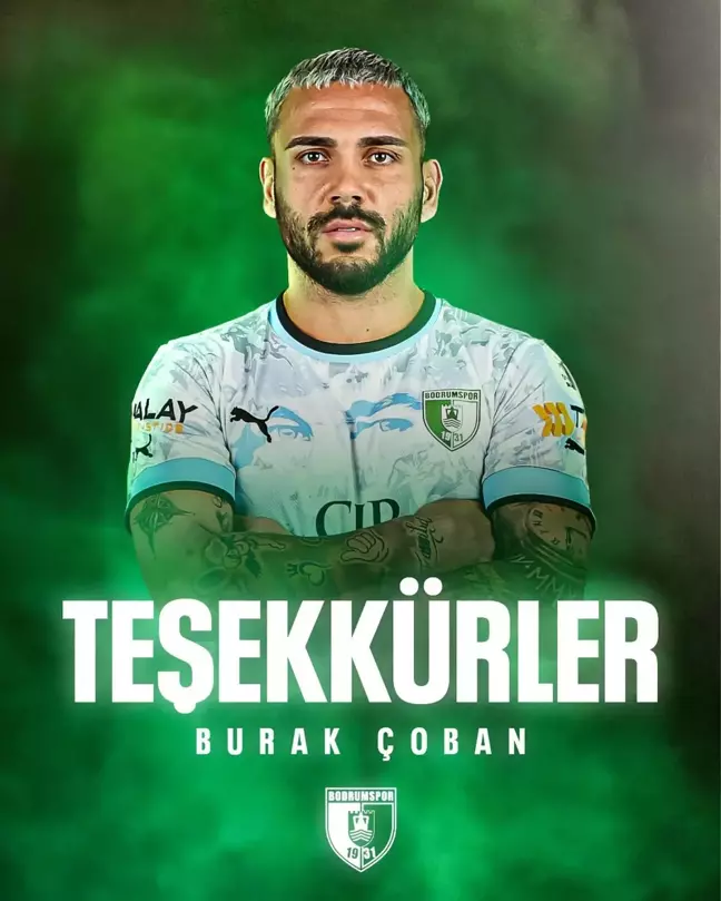 Bodrum FK'nın kanat oyuncusu Burak Çoban, Iğdır FK'ya transfer oldu