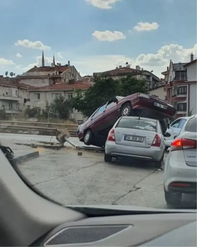 Keçiören'de Trafik Kazası: 1 Yaralı