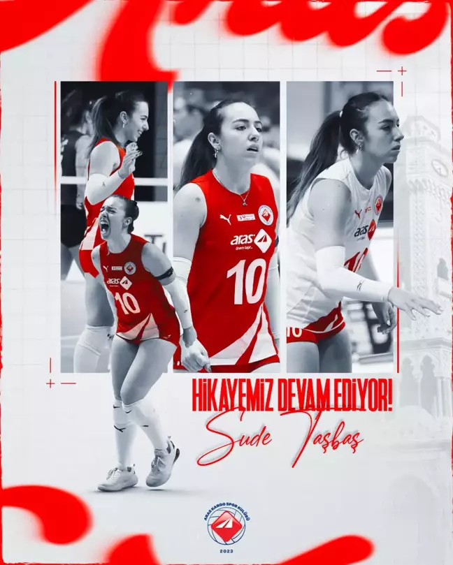 Aras Kargo, Voleybolcu Sude Taşbaş ile Sözleşme Yeniledi