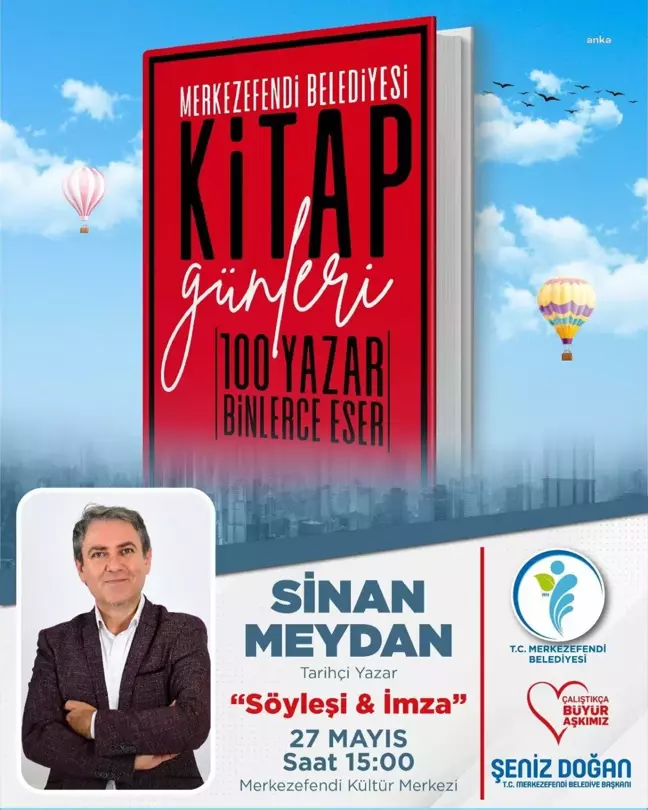Merkezefendi'de 10 Gün Sürecek Kitap Günleri Başlıyor